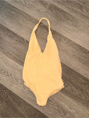 American Apparel Light Halter Bodysuit